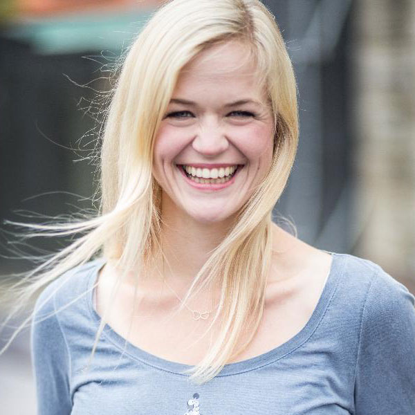 Johanna Olbrich ist Schauspielerin beim Kindertheater Zauberflöckchen