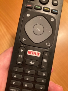 Fernbedienung mit Netflix Button