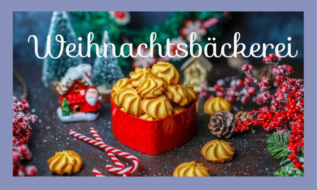 Plätzchen backen im Advent